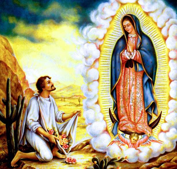 la Virgen de Guadalupe piden las almas de los niños y las niñas muertos en la Guarderia ABC